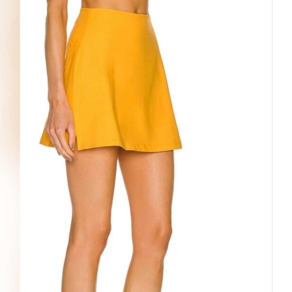 Girlfriend Collective Yellow Skirt